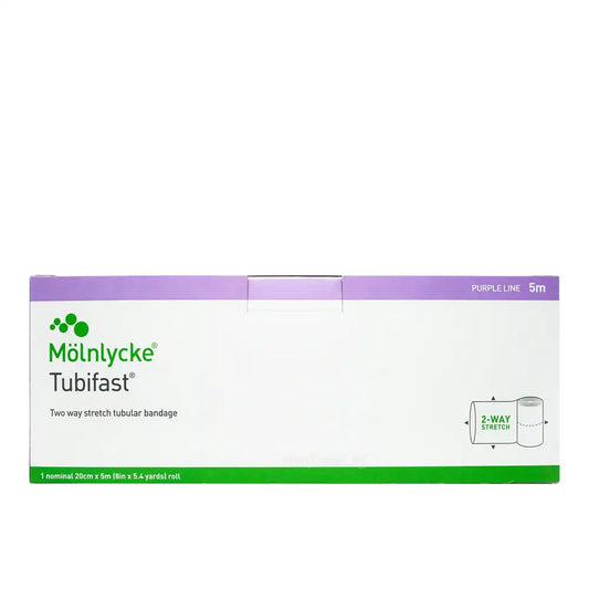 Molnlycke Tubifast Bandage Purple Line 20cm x 5m