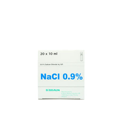 B BRAUN Miniplasco Injection, Sodium Chloride 0.9%, 10ml