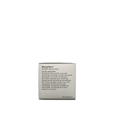Novofine Pen Needle 32G 6mm 100s