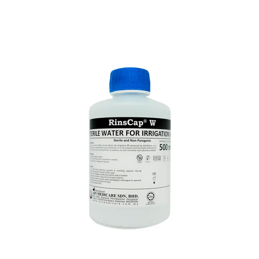 Rinscap W Sterile Water for Irrigation 500ml