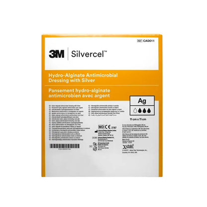 3M Silvercel Hydro-Alginate Antimicrobal with Silver 11x11cm (CAD011)