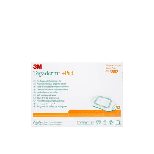 3M Tegaderm with Pad 5x7cm 50’s (#3582)
