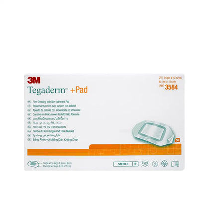 3M Tegaderm with Pad 6x10cm 50’s (#3584)