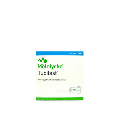 Molnlycke Tubifast Bandage Blue Line 7.5cm x 10m