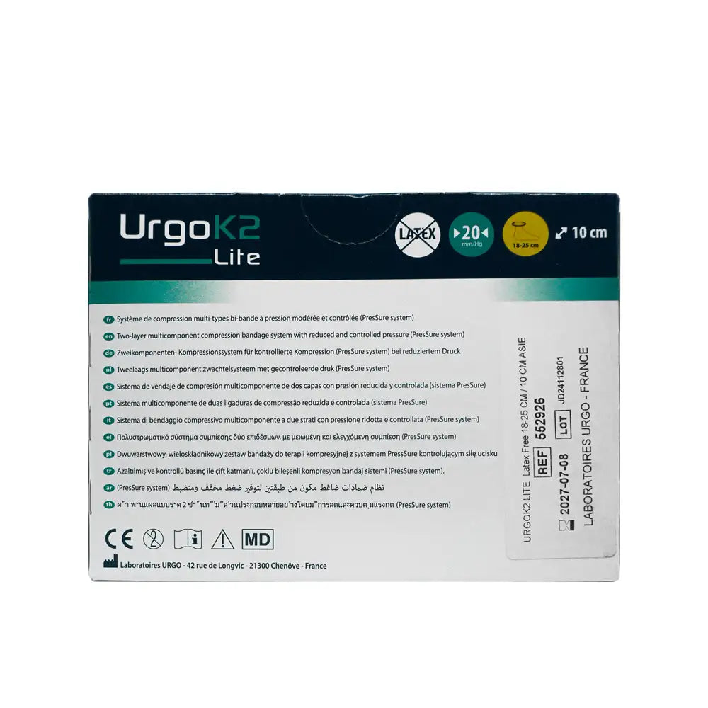 Urgo K2 Lite 18-25cm / 10cm Latex-free