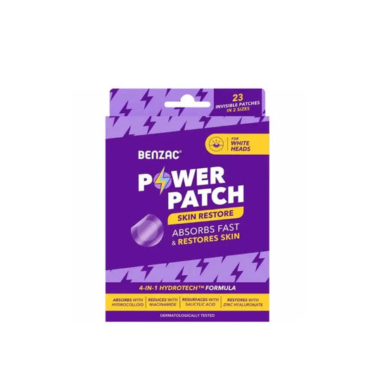 Benzac Skin Restore Power Patch (23 patches)