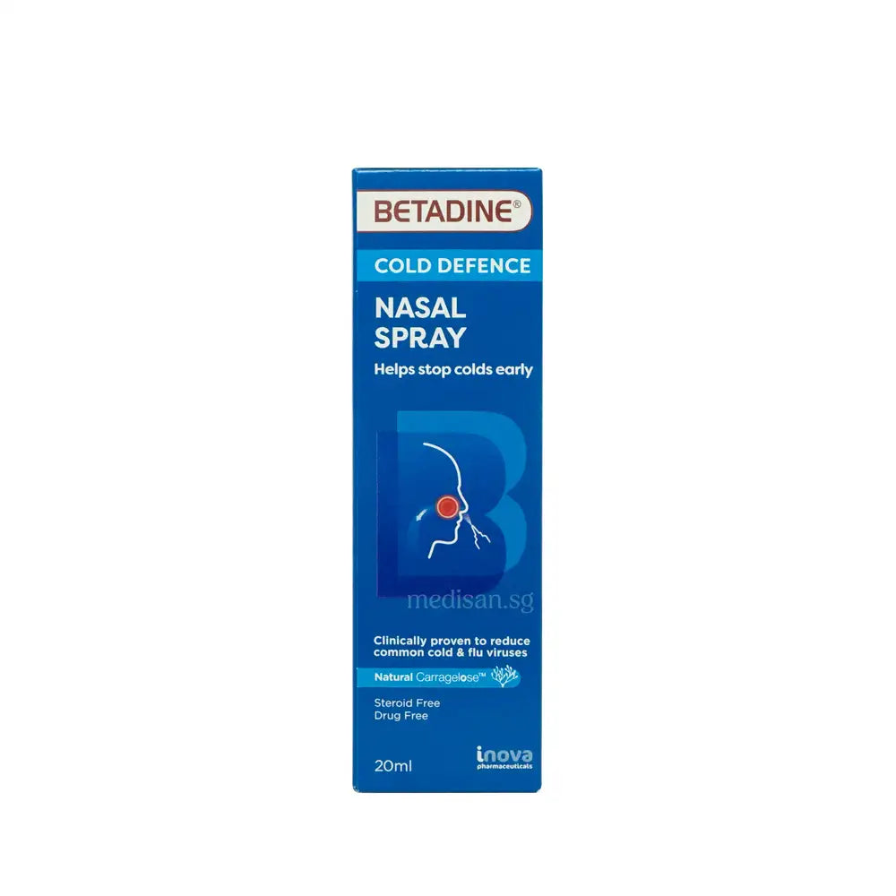 Betadine Cold Defence Nasal Spray 20ml