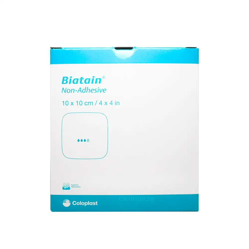 Coloplast Biatain Non-Adhesive 10x10cm 10’s (#3410)