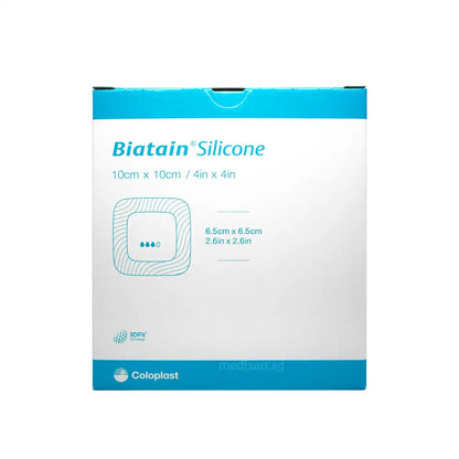 Coloplast Biatain Silicone 10x10cm 10’s