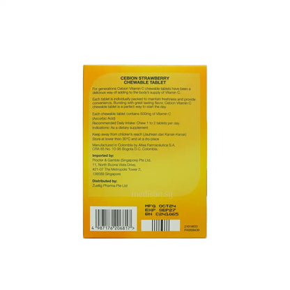 Cebion Vitamin C Chewable tablets