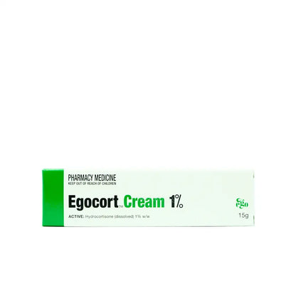 Egocort Cream 1% 15g (Bundle of 2)