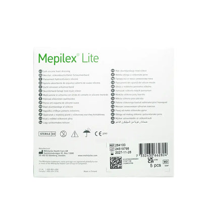 Molnlycke Mepilex Lite 10x10cm 5s