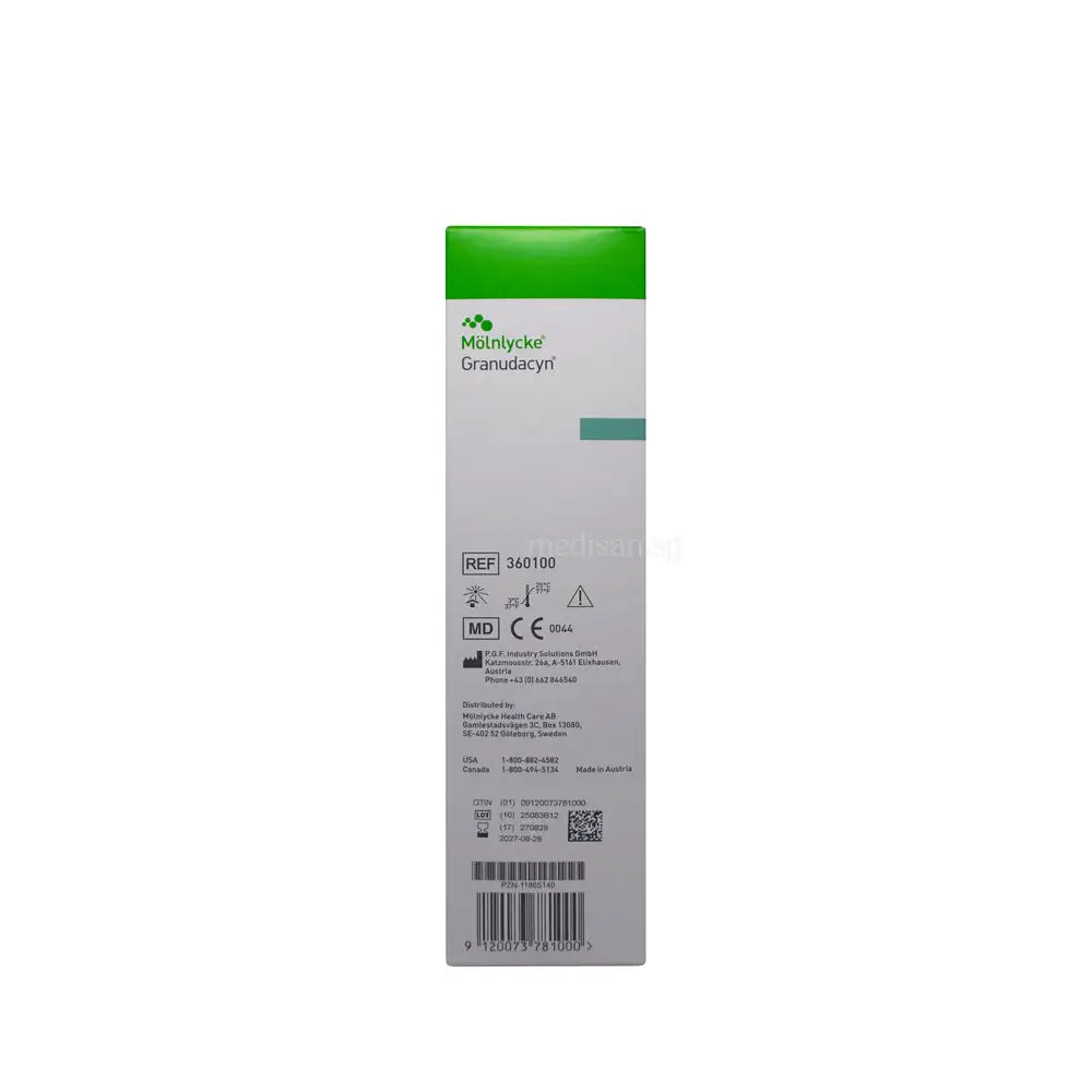 Molnlycke Granudacyn Solution Spray 250ml