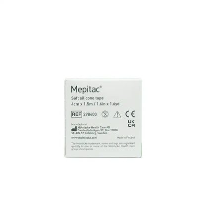 Molnlycke Mepitac Soft Silicone Tape 4cm x 1.5m