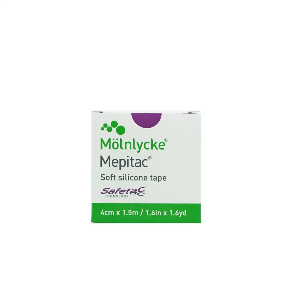 Molnlycke Mepitac Soft Silicone Tape 4cm x 1.5m