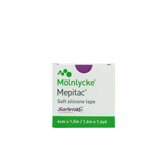 Molnlycke Mepitac Soft Silicone Tape 4cm x 1.5m