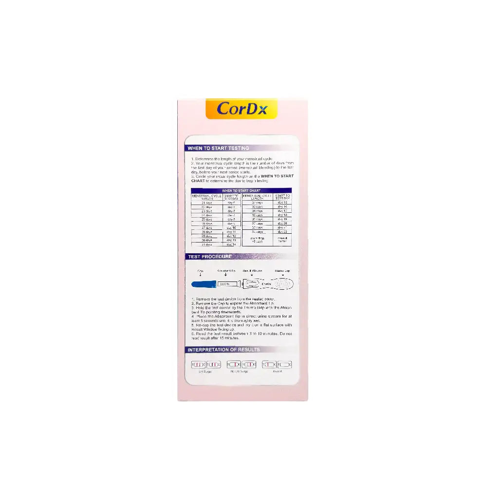 CorDx Ovulation Test Midstream 5’s